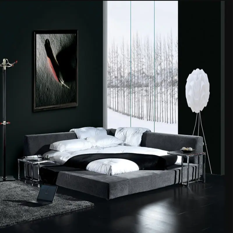 Montaj tipi pamuk ve keten yatak yumuşak İşlevli sıcak satış yüksek kalite yatak bir vücut yer tipi yatak