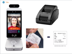 Japan Alkohol <span class=keywords><strong>tester</strong></span> mit Gesichts erkennung Temperatur scanner Messung - Product Image 4