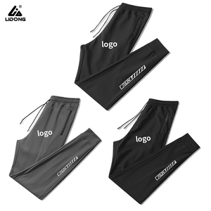 Pantalones impermeables de alta elasticidad para correr al aire libre, pantalones deportivos de golf, pantalones de chándal informales sueltos para hombres - Product Image 4