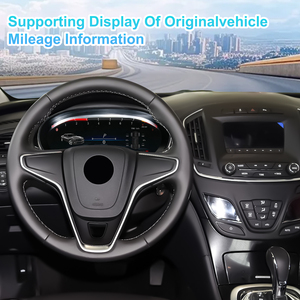 แผงหน้าปัดดิจิตอล NaviHua สำหรับ Buick Regal 2009-2015 มาตรวัดความเร็วแบบ LCD ระบบ Linux แบบเสียบใช้งานได้ทันที - Product Image 5