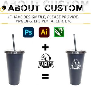 Wholesale Custom Color 710ML <b>Reusable</b> PP Plastic <b>Coffee</b> <b>Cup</b> BPA-Free Drinking Straw <b>Cup</b> With Lid & Straw for Promotional Gift - Product Image 2