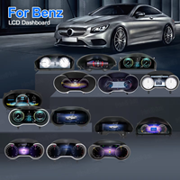 Afficheur numérique LCD pour tableau de bord de voiture Mercedes Benz Série W205 ML GL GLE GLS GLA CLA GLC W204, compteur de vitesse, jauge d'instrumentation