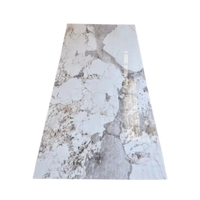 Panneau de plafond mural texturé de qualité commerciale Y Board 3mm Panneau de marbre en PVC 3D avec absorption acoustique