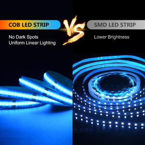 Tira de Luces LED de 24 V, Blanca, Roja, Verde, Azul, RGBW, Regulable, Tiras LED COB - Product Image 4