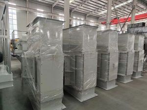 Élévateur à godets NE100, pignon en acier allié résistant à l'usure, durable, capacité de 30 à 1000 TPH, hauteur d'élévation maximale de 100 m, contrôlé par PLC - Product Image 2