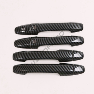Accesorios para Auto WZXD, Cubierta de Manija de Puerta de Fibra de Carbono ABS, Adhesivo Decorativo para 2015 2018 2022 - Product Image 2