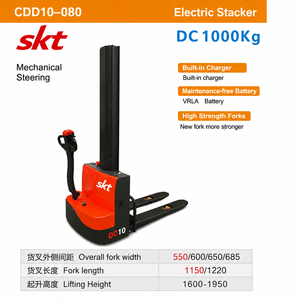 Apilador Eléctrico CDD10-080 de 1000 kg con Elevación de 8000 mm - Product Image 4