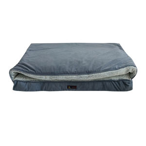 LS peppy friends-cama de perro de pana de diseño, cama de felpa de lujo con cremallera y capucha de Manta para invierno - Product Image 3