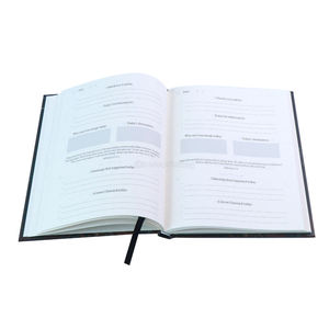 Diario de Gratitud Personalizado de Tapa Dura Directo de Fábrica, Cuaderno con Bordes Dorados, Servicio de Impresión Profesional OEM ODM, Diario Personalizado - Product Image 4