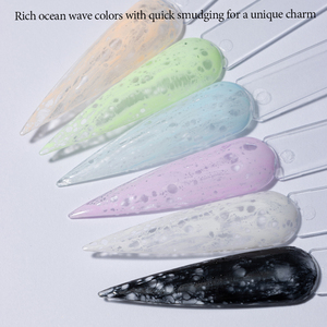 وصل حديثًا Vinimay بموجات بحرية تزهر الحبر سائل تدرج للأظافر على شكل جل تجريدي مزهر لتزيين الأظافر - Product Image 4