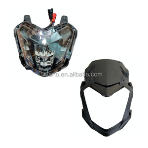 WANOU pièces de carrosserie de cadre de moto de haute qualité BAJAJ DOMINAR250 400 Kit de carrosserie de carénage couvercle latéral garde-boue - Product Image 4