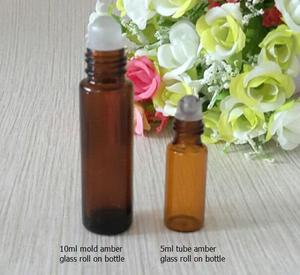 Botella de Vidrio con Rodillo para Aceite de Uñas, Desodorante, <span class=keywords><strong>Perfume</strong></span>, 1ml, 2ml, 3ml, 4ml, 5ml, Transparente o Esmerilada, con Tapa de Rosca - Product Image 6