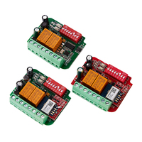 Récepteur universel intelligent 2CH WiFi 433-900MHz Commutateur Tuya Smart Life Compatible Apprentissage Roulant pour télécommande de porte de garage