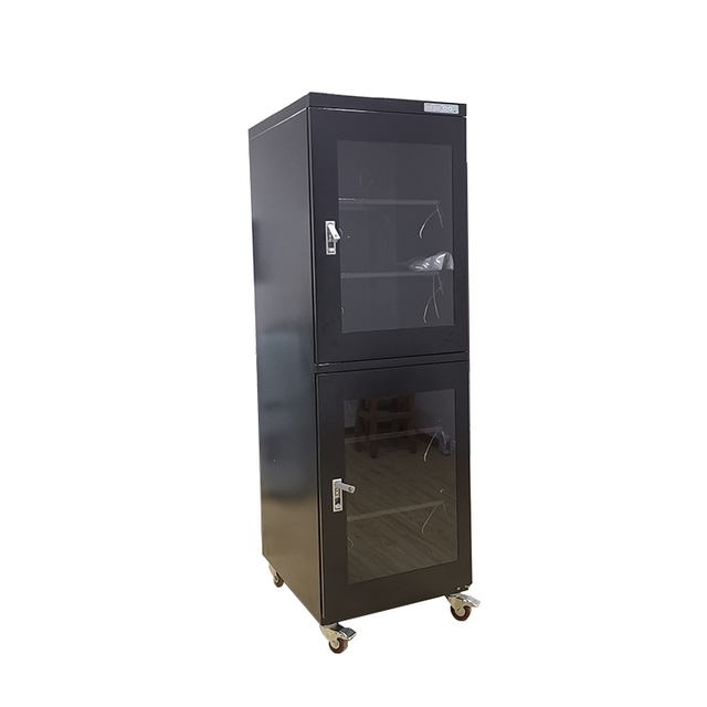 Black Color 1-10%RH Setting Electronic Dry Cabinet for Camera
