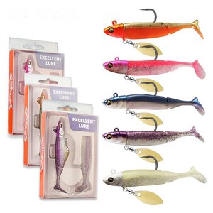 20g 9.5cm Doux Paillettes Lumineuses Paddle Tail Swimbait Bar de <span class=keywords><strong>Mer</strong></span> Noir <span class=keywords><strong>Minnow</strong></span> <span class=keywords><strong>Leurre</strong></span> Ensemble pour Cibler Pike River Lake pour Sandre - Product Image 1