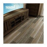 Sentai nueva llegada suelo color de madera de roble blanco parquet cepillado sólida de roble pisos de madera dura