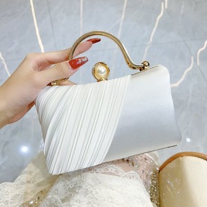 Celebrity Women's Evening Dinner Clutch Bag Crossbody <b>Small</b> Polyester <b>Pillow</b> Shape Closure Hard Daily Use Handbag Tanjing - Product Image 6