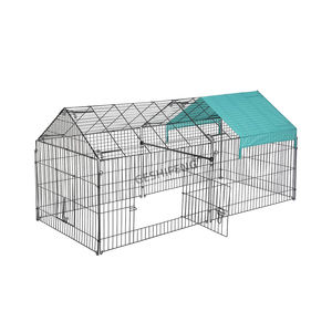 Gaiola de galinha para animais, gaiola de galinha para aves domésticas ao ar livre - Product Image 1