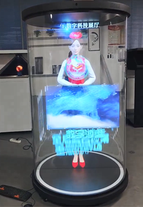 75 Inch <span class=keywords><strong>3d</strong></span> Holografische Cilinder Holotube Blote Oog <span class=keywords><strong>3d</strong></span> Digitale Projectie Display 4K Resolutie 650cd/M Helderheid Dual Stereo - Product Image 2