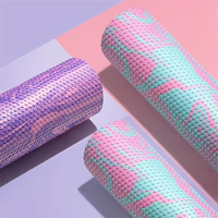 Rodillo de Espuma EVA de 90 cm para Relajación, Masaje Muscular Profundo de Alta Densidad, Recuperación, Equilibrio, Estabilidad, Gimnasio en Casa, Yoga, Pilates, con Logotipo Personalizado
