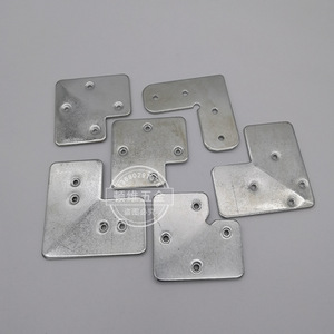 Support d'angle en aluminium Autonomie 3, durable, pour décoration intérieure, accessoire de quincaillerie pour portes et fenêtres - Product Image 1