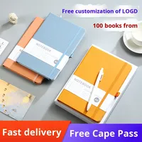 Carnet à spirales A5 simple en gros, mini carnet A7 mignon pour étudiants, petit agenda A6 pour affaires, personnalisable, unisexe, multi-usage