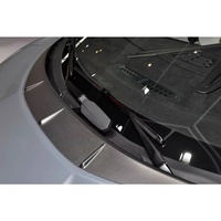 Décoration de capot en fibre de carbone sèche 3K style OEM, bande de capot, kit carrosserie pour Lamborghini Revuelto