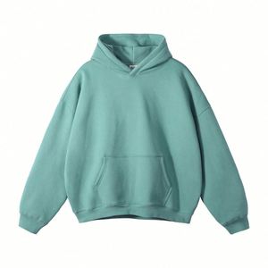H5463 Fabricant de sweats à capuche, vente en gros, sweats à capuche personnalisés en coton mélangé 350 g/m², coupe ample, pour hommes et femmes, sweats à capuche surdimensionnés - Product Image 6