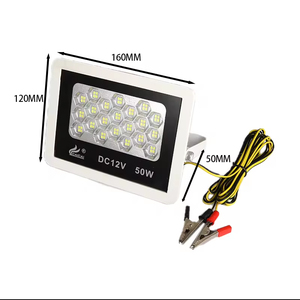 Factory Direct Supply 100W LED Bulb Light with Plastic Line Clip <b>12V</b> for Warehouse IP66 Rated CRI 80 Beam 120 - Product Image 1