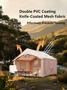 P.F 7.5 ㎡   Tente gonflable portable – résistante au vent et à l'eau, pour 7 à 10 personnes, idéale pour les fêtes et le camping - Product Image 6