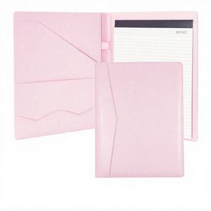 Portafolio de Cuero PU A4, Organizador de Documentos para Conferencias de Negocios, con Bloc de Notas y Tarjetero - Product Image 3