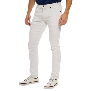 กางเกงยีนส์เดนิมทรงตรงสไตล์ลำลองสำหรับผู้ชายรุ่นปี 2025 ผ้าถัก ระบายอากาศได้ดี เป็นมิตรกับสิ่งแวดล้อม ซักได้ เหมาะสำหรับฤดูร้อน - Product Image 1