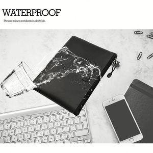 OEM Fireproof Document Bags, Fire&Water Resistant Money Bag Safe Bank Cash Deposit Pouch with Zipper - Product Image 2