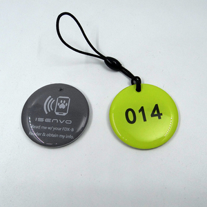 Tùy chỉnh in logo con chó xương hình dạng NFC <span class=keywords><strong>Epoxy</strong></span> Pet Dog tag 13.56MHz RFID <span class=keywords><strong>epoxy</strong></span> Keychain với biến <span class=keywords><strong>QR</strong></span> Mã lập trình - Product Image 2