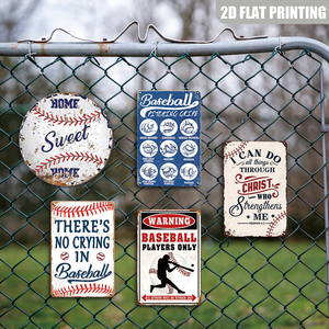 Guida alle impugnature per il lancio nel baseball, targa in metallo vintage, decorazione da parete per allenatori e giocatori - Product Image 4