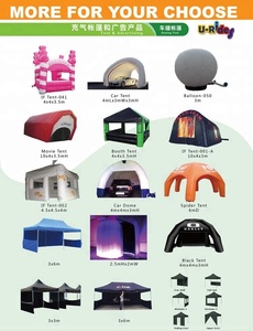 Xách tay PVC Tarpaulin vòm <span class=keywords><strong>Inflatable</strong></span> rạp chiếu phim ngoài trời Lều CE chứng nhận cho chiếu phim các hoạt động khác bền đường hầm - Product Image 6