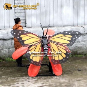 My Dino AI-079 vui chơi giải trí thiết bị công viên animatronic côn trùng Sâu Bướm lỗi mô hình - Product Image 5