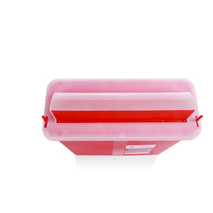 Contenedor de Desechos Médicos Desechable de 5 Cuartos para Montaje en Pared, Caja de Seguridad para Desechos Médicos con Aprobación 510k - Product Image 6