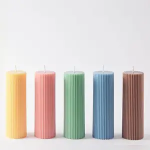 Home decorative aromatherapy long round tall empty scented oil car glass reed diffuser bottle malaysia diffuser candle