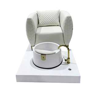 Sillón de Pedicura de Lujo DAOMENG con Sistema de Chorro sin Tuberías, Drenaje Automático y Masaje de Amasamiento para Uso en Salón - Product Image 3