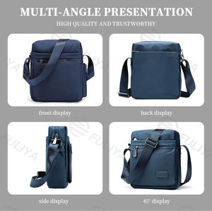 FULIYA vente en gros <span class=keywords><strong>de</strong></span> sac à bandoulière personnalisé pour tablette sac à bandoulière décontracté résistant à l'eau Oxford sac à bandoulière pour hommes - Product Image 6
