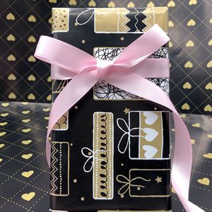 Cinta de Regalo Rosa de San Valentín Gordon con Logotipo Personalizado, Cinta de Satén de Poliéster Rosa para Paquete de Regalo de San Valentín - Product Image 6