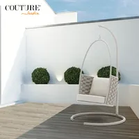 Couture-Chaise pivotante en forme d'œuf, chaise suspendue pour patio, design original, nouvelle collection