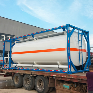 Thùng Chứa Dầu Xăng Nhiên Liệu Nặng Bằng Thép Cacbon 40FT 20FT Bình Chứa Iso - Product Image 4