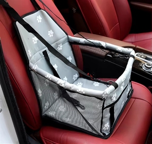 Siège auto pour chien Vietnam Seat Pets avec laisse de sécurité à clipser et poche de rangement zippée - Product Image 2