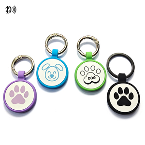 Tùy chỉnh in ấn/Mã QR 13.56MHz ntag213 Keychain RFID mèo Dog Tag NFC Silicone Pet tag - Product Image 6