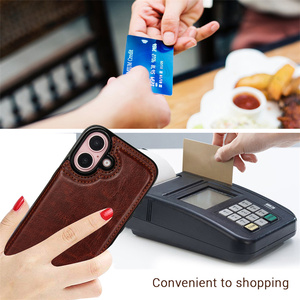 <span class=keywords><strong>Coque</strong></span> de Téléphone en Cuir PU de Luxe avec Porte-Cartes et Portefeuille pour <span class=keywords><strong>iPhone</strong></span> 16 15 14 13 12 <span class=keywords><strong>11</strong></span> <span class=keywords><strong>Pro</strong></span> <span class=keywords><strong>Max</strong></span> XS - Product Image 6