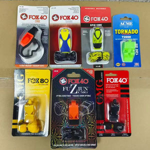 Mianda Profesyonel ABS Açık Hava Acil Durum Tilki Düdüğü, Özelleştirilmiş Renk ve Logolu Blister Kart Ambalajlı, Spor Hakemleri İçin - Product Image 2