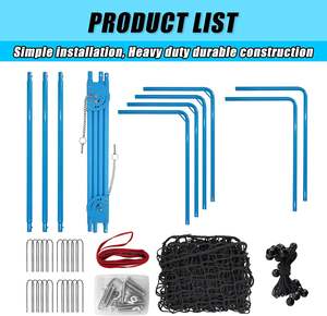 Red de Rebote para Béisbol |   Compañero de Práctica de Lanzamiento para Entrenamiento Profesional y Amateur, Ajusta los Ángulos, Voleibol - Product Image 6