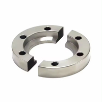 Pince de cloison SANTHAI SS304/316L KF KF16/25/40/50 pince fendue avec trous
